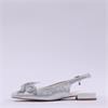 Una Healy Foolish Slingback Bow Tie Pump - Silver Sparkle